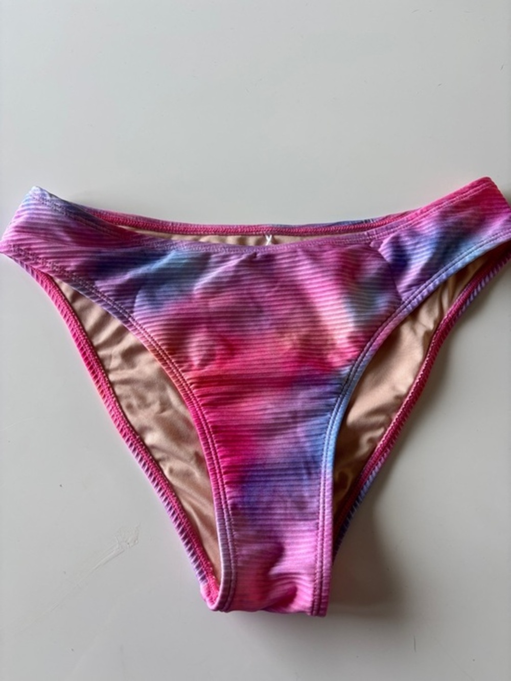 Women’s Pink Tie-Dye Bikini Bottom